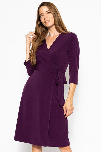 Midi 3/4 Sleeve Dress