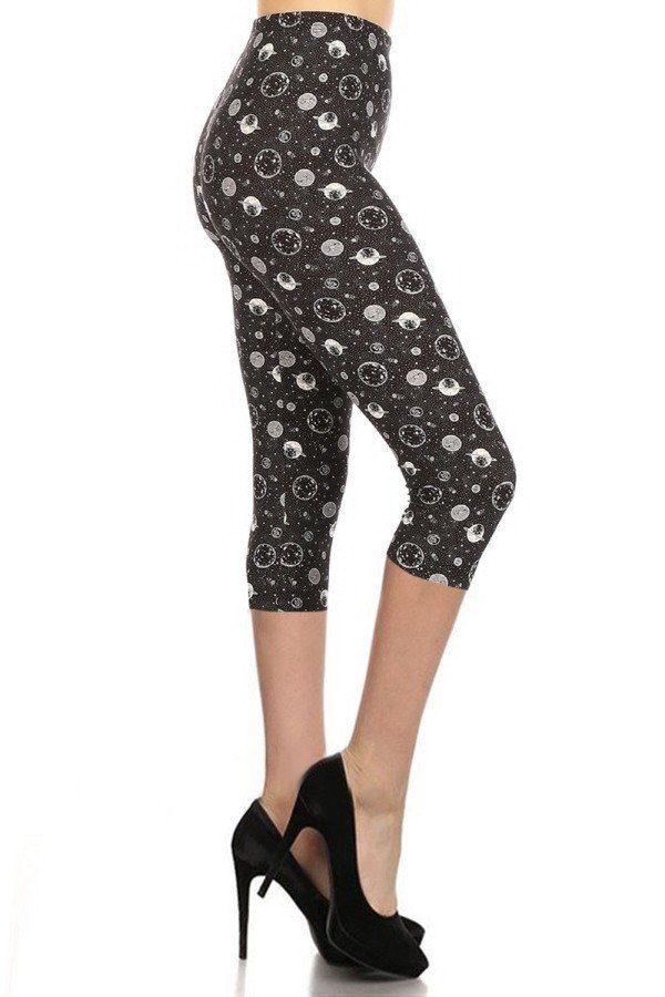 Print Capri Leggings