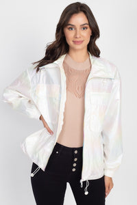 Holographic Windbreaker Jacket