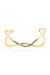 Metal Twist Cuff Bracelet