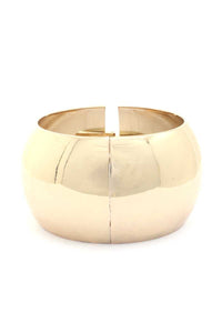 Solid Wide Cuff Bracelet