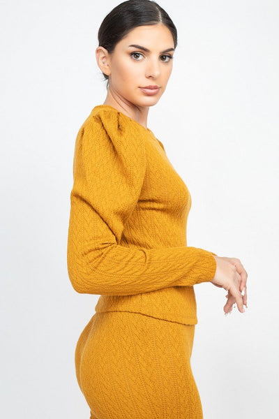 Puff Sleeve Set